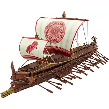 3D puzzle METAL EARTH 3D puzzle Premium Series: řecká triréma