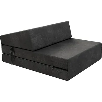 Pohovka Skládací matrace a pohovka SUZI MINI TRINITY 71 cm černá