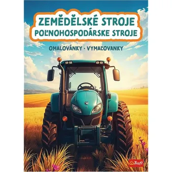 Dětské zboží Omalovánky zemědělské stroje 20 × 27,5 cm