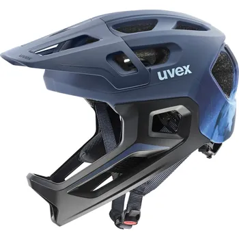 Chránič hlavy UVEX HELMA REACT JR FULLFACE DUSK BLUE MATT (S4146980200)