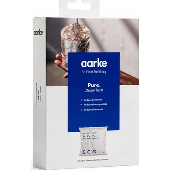 Vyměnitelné filtrační granule Aarke Pure Clean + Taste, 3 kusy do konvice