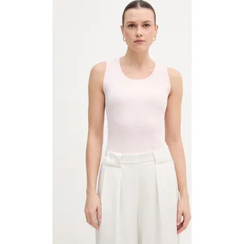 Top s příměsí hedvábí Mos Mosh 168310 růžová 03X, vel. S/M