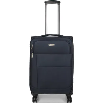 Střední cestovní kufr na kolečkách s expandérem 70l Worldline 620 tmavě modrá