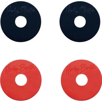 Strunný nástroj Harley Benton StrapMaster Pack pojistka na kytarový popruh hnědá