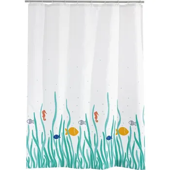 Sprchový závěs Ridder Bambus Sprchový závěs, textilní - zelený bambus, 180x200 cm, 47305 (276026) RIDDER