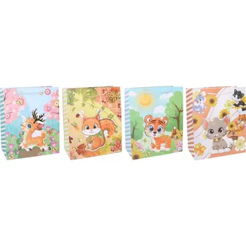 Dárková papírová taška S 18 × 23 × 10 cm – dětské motivy