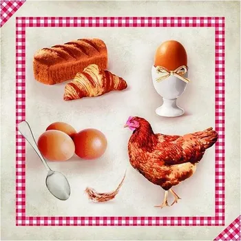 Utěrka GOBA Ubrousky papírové Slepička 3400071