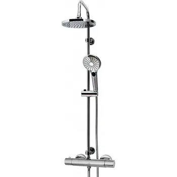 Sprchový set Ridder Bahamas Nástěnný termostatický sprchový set, 150 mm, chrom, BAHAMAS (275317) RIDDER