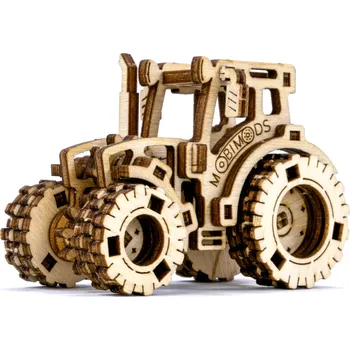 Dětské zboží Dřevěné 3D puzzle traktor – model Work Horse 1