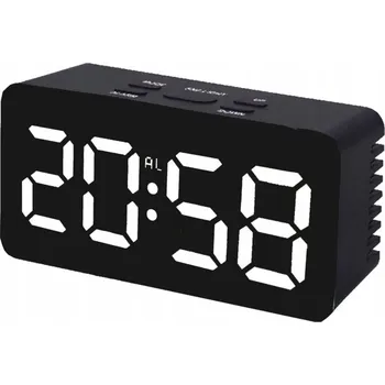 Budík Budík JVD bílý, 10,5 cm