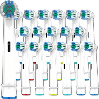 Náhradní hlavice k elektrickému kartáčku HLAVICE ELEKTRICKÉHO ZUBNÍHO KARTÁČKU PRO ORAL B ORALB ORAL-B BRAUN 12 Ks