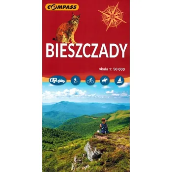 Mapa turystyczna- Bieszczady 1:50 000 w.2022 Kolektiv autorů