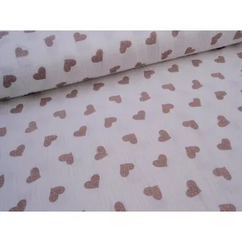 Pro útulný domov Mušelín SRDÍČKA hnědá