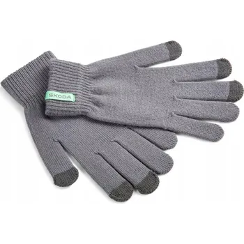 Rukavice Škoda pánské rukavice šedá