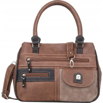 Kabelka Kabelka Charm & Shape – eko kůže, hnědá