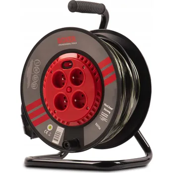 Napájecí kabel Mocny prodlužovací kabel Prodlužovací Kabel m, 4 ks , černý