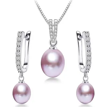 Souprava šperků GRACE Silver Jewellery SET2092 Levandulová