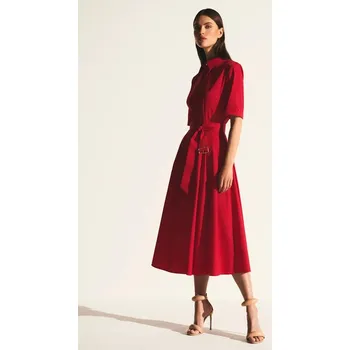 Dámské šaty JOOP! dámské košilové šaty 10018868 603 Červená 40