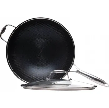 Pánev KOHERSEN Pánev WOK s poklicí Black Cube 32 cm