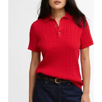 Pánská košile Barbour Hartland Knitted Polo Shirt