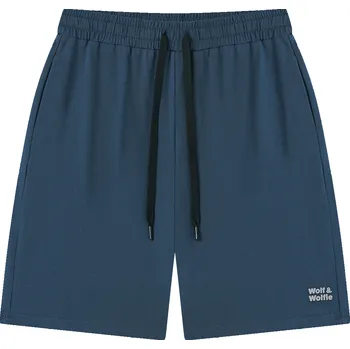 Pánské kraťasy Pánské bavlněné kraťasy - Wolf & Wolfie T2643, petrol Barva: Modrá tmavě, Velikost: 3XL