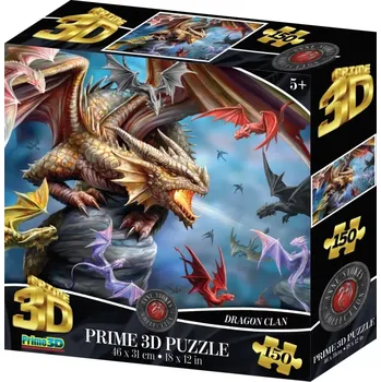 Puzzle 3D puzzle dračí klan – 150 dílků