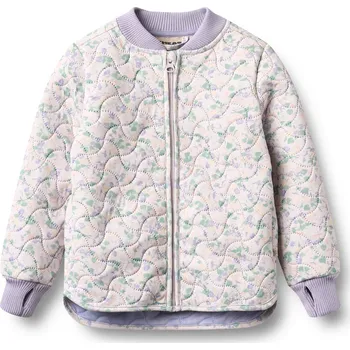 Dívčí bunda Termo bunda pro děti Wheat - purple light petunias Velikost: 104