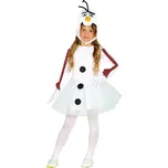 GURMA Sněhulák Olaf dívčí kostým 5-6 let