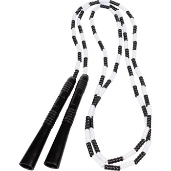 Fitness Merco Bead dětské švihadlo černé, 3 ks