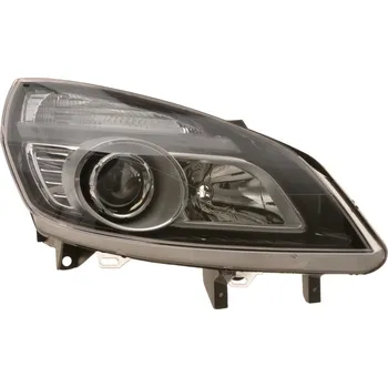 Auto-moto ACI RENAULT Scenic 06-09 přední světlo H7+H1 černé (el. ovládané bez motorku) P