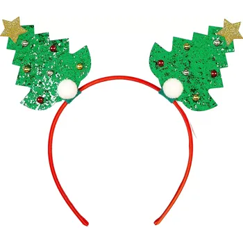 Čelenka Souza čelenka do vlasů s vánočními stromky pro děti
