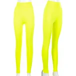 Legíny Crussis dámské NEON YELLOW Velikost: L