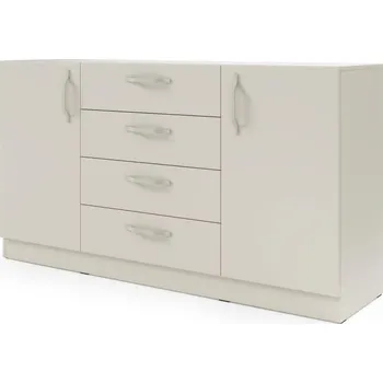 Komoda BRK1 2D 4S Komoda, kolekce BRAGA- kašmír, kovové úchyty, 155,5 x 85 x 40 cm