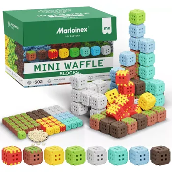 ostatní stavebnice Stavebnice Mini Waffle Blocks 502 ks MARIOINEX