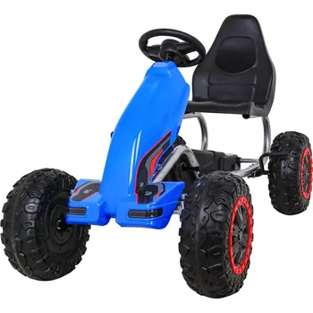 Dětské šlapadlo Velký dětský šlapací motokára Strong modrá