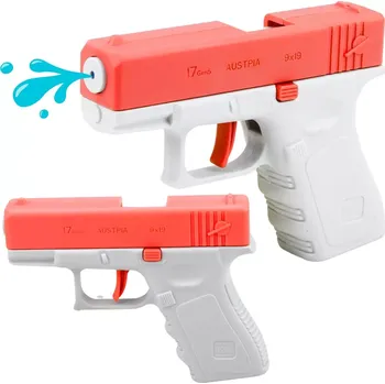 Dětská zbraň Mini vodní pistole pro děti 13 cm – růžová