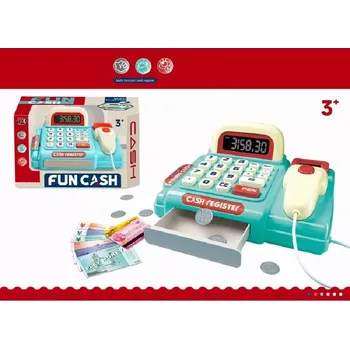 Hra na obchod Pokladna Fun Cash Blue