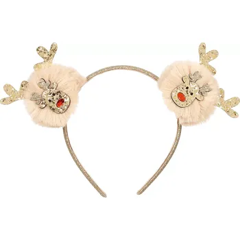 Čelenka Souza čelenka do vlasů s vánočními sobíky