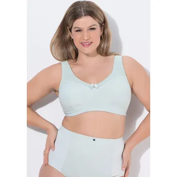 Podprsenka Ulla Popken, Plus size Odlehčující podprsenka Kelly, bez kostic, struktura, košíčky C-H pro plnoštíhlé nadměrná velikost, 801187705-1090, šedý, 85C, Nadměrné velikosti, Plus size oblečení, Oblečení pro boubelky, Oblečení pro baculky, Oblečení pro plnoštíh