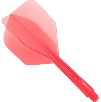 Šipka Letky na šipky Condor Zero Stress červené, Small letky a midi násadky