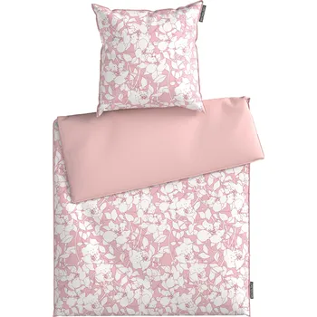 Povlečení Michalsky Saténové ložní povlečení, 140 x 200 cm, 70 x 90 cm (světle růžová)