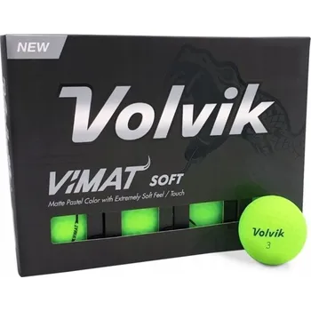 Golfový míček Golfové míčky VOLVIK VIMAT Soft (matná zelená)