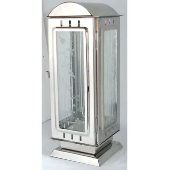 Smuteční dekorace Lucerna, lampa na pomník - oblá střecha