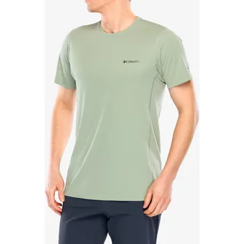 Pánské oblečení Rychleschnoucí triko Columbia Zero Rules Light S/S Crew - safari