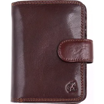Peněženka Dámská kožená peněženka Cosset 4494 Komodo hnědá