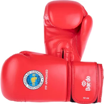 Boxerské rukavice Rukavice Daedo ITF - červená, PRITF2021 10