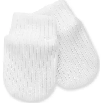 Kojenecká čepice PINOKIO Rukavičky žebrované Lovely Day White - 56