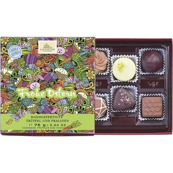 Bonboniéra LAUENSTEIN Bonboniéra - lanýže a pralinky 75g - bez alkoholu (ručně vyráběné pralinky) (5105O)