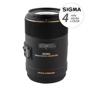 Objektiv SIGMA 105mm F2.8 MACRO EX DG OS HSM pro Canon EF