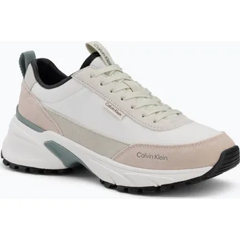 Dámská obuv Dámská obuv Calvin Klein HW0HW03279 Hike Runner Nylon Mix brilliant white/misty blue/arctic